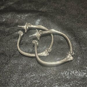 Bone Hoop Earrings | Martha Rotten